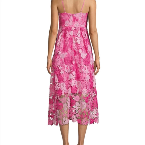 NWT | Krissy Floral Crochet Lace Dress | Pink - Picture 2 of 5